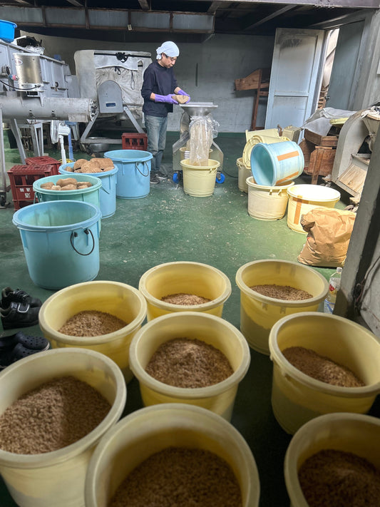 砕いた味噌玉は．．．